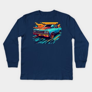 Chevrolet El Camino Kids Long Sleeve T-Shirt